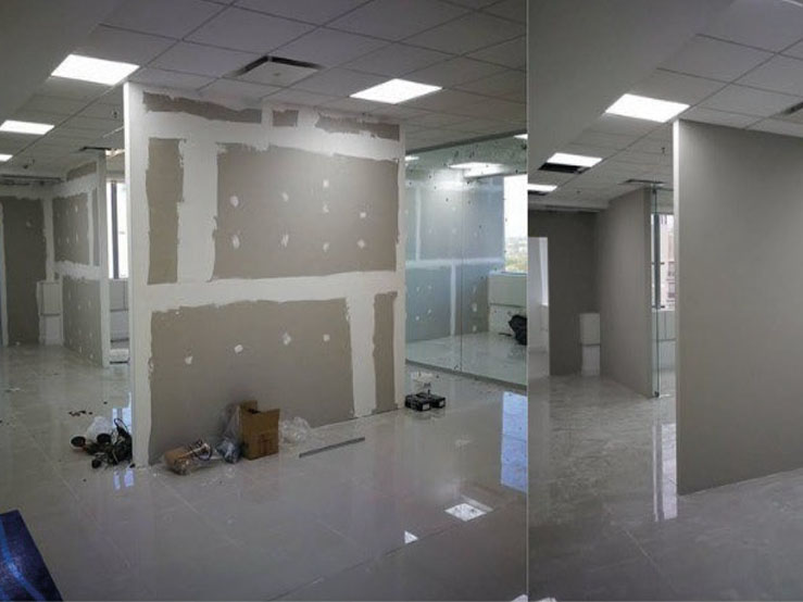 Tabiques y revestidos