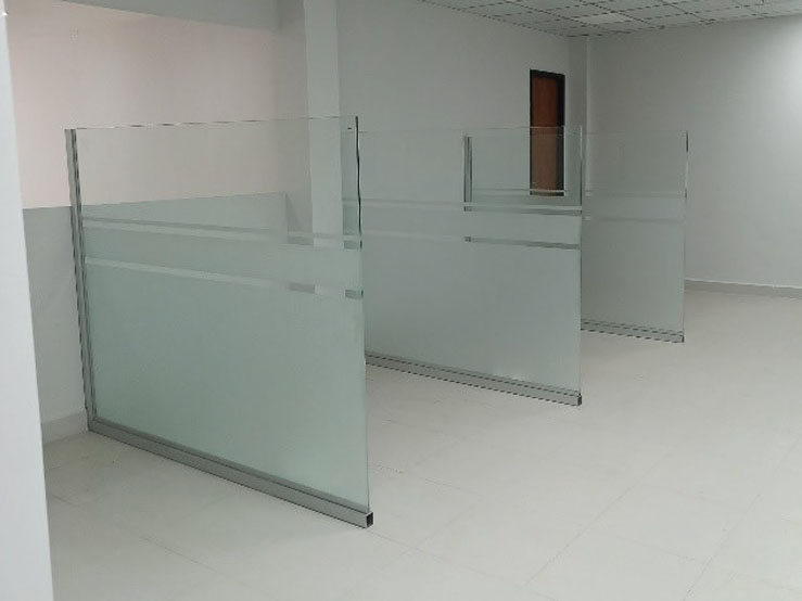 Divisorias de vidrios